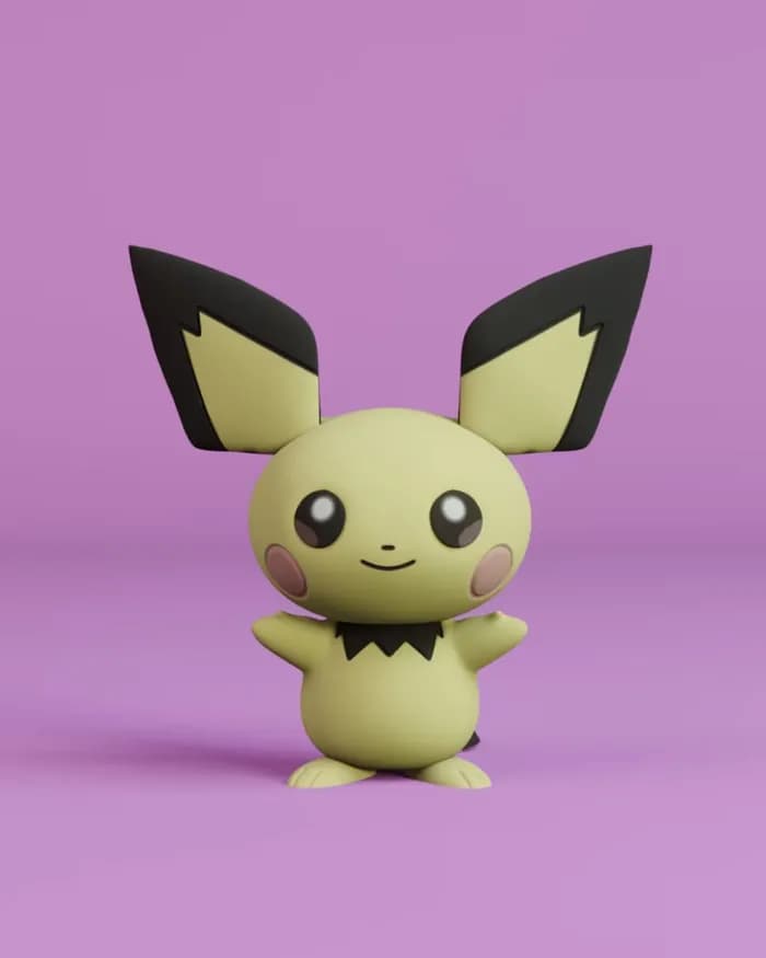 STL - pokemon gen 2 (by proprint3dx) render 3