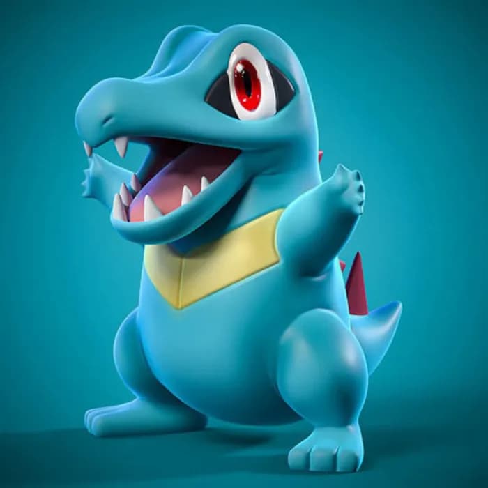 STL - pokemon gen 2 (by proprint3dx) render 4