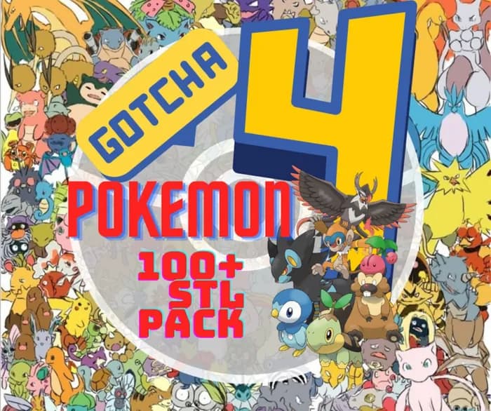STL - pokemon gen 4 (by proprint3dx)