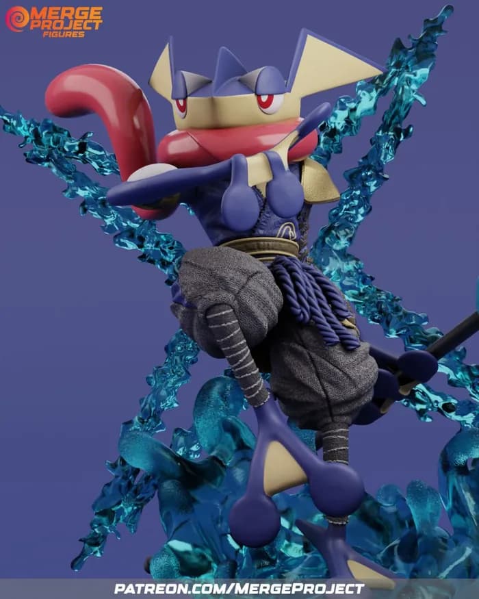STL - pokemon sengoku greninja