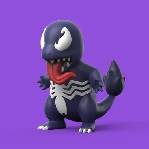 STL - pokemon venom charmander