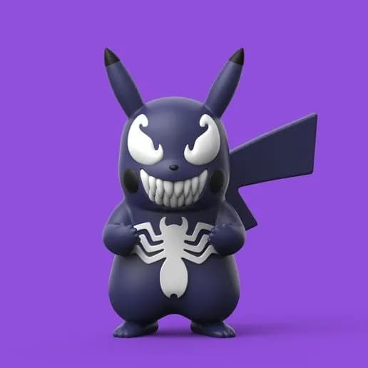STL - pokemon venom pikachu scrazyone