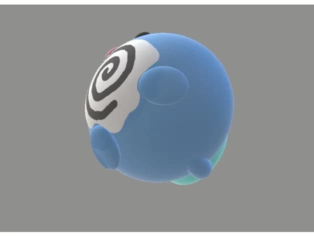 STL - Poliwag coleccionable