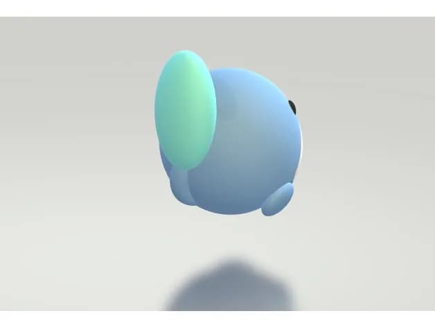 STL - Poliwag coleccionable