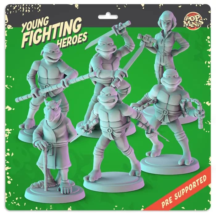 STL - pop minis tmnt