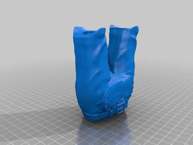 STL - Popeye musculoso render 2