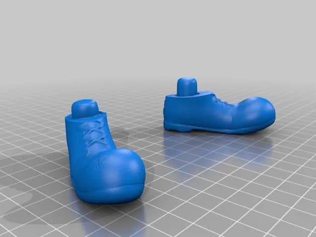 STL - Popeye musculoso render 4
