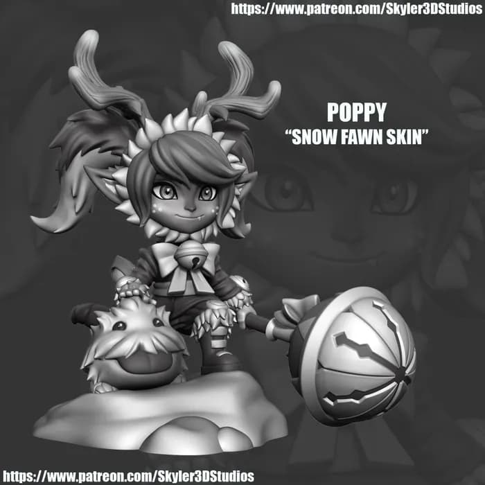 STL - poppysnowfawn