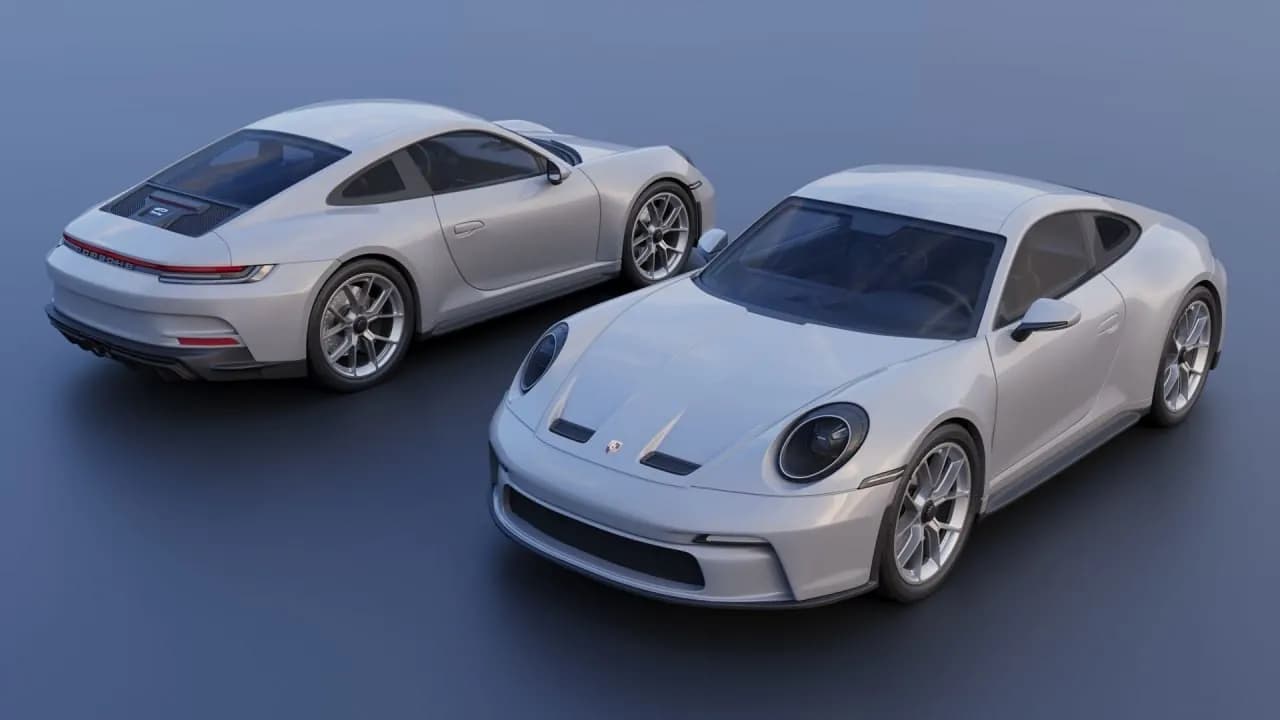 STL - Porsche 911 GT3 Touring 3D Model