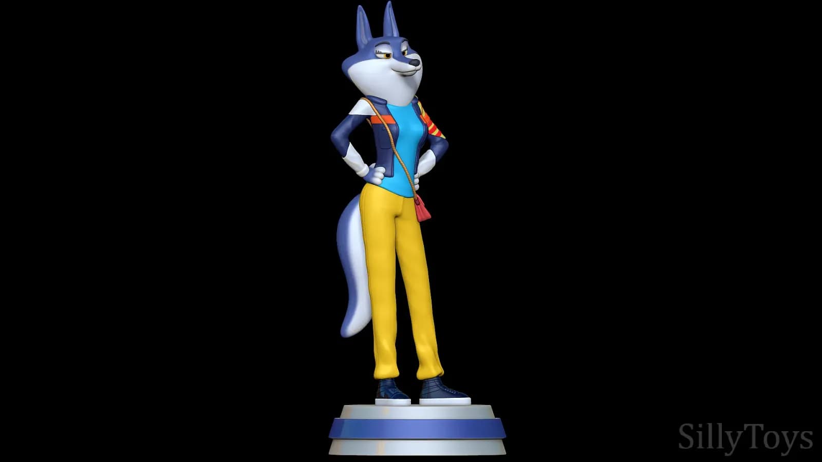 STL - Porsha Crystal de Sing 2 render 3