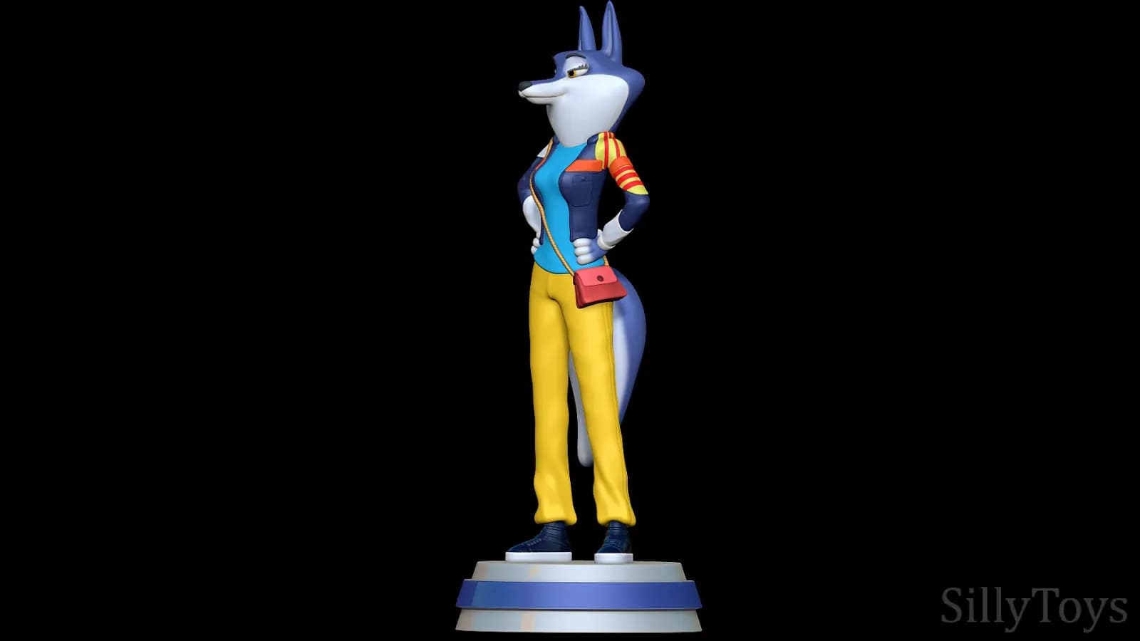 STL - Porsha Crystal de Sing 2 render 5
