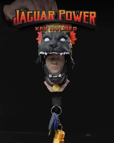 STL - Porta llaves "Jaguar Power"