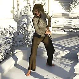 STL - poses de duelo honorable para G8 render 3