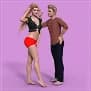 STL - Poses y gestos para Genesis 8.1 render 4