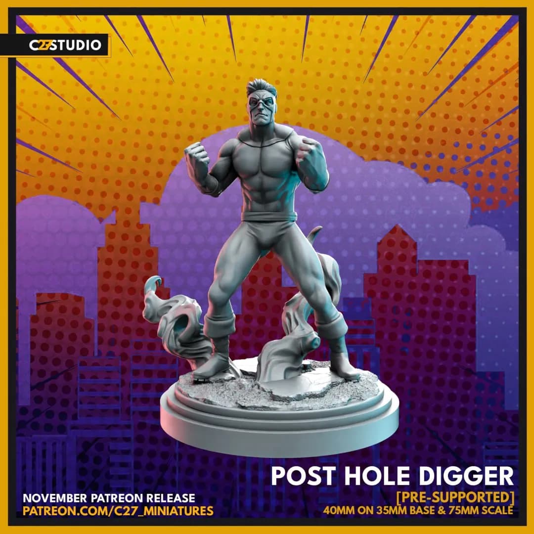 STL - Post Hole Digger