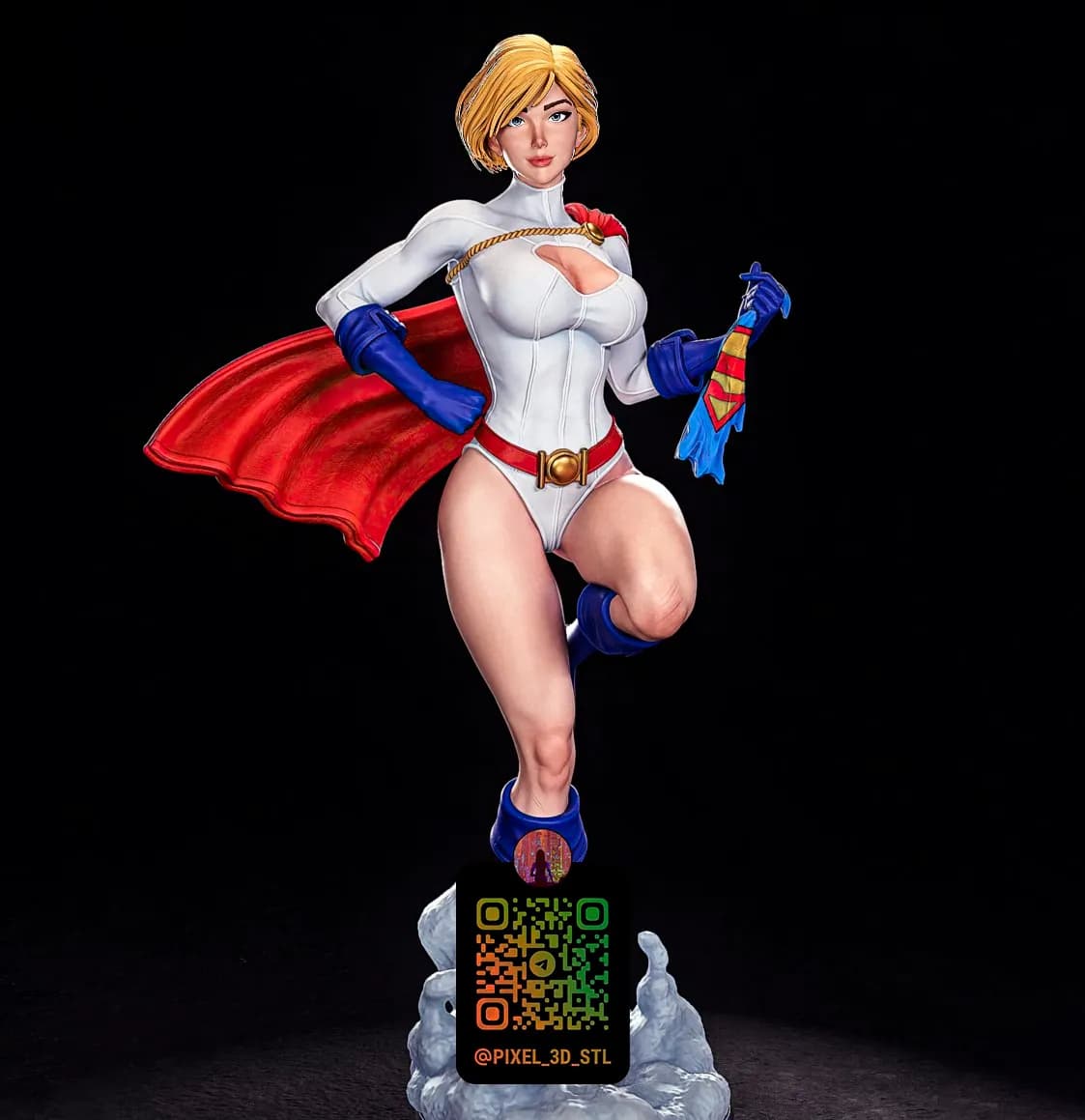 STL - Power Girl DC Comics 3