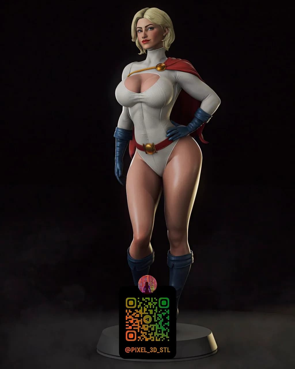 STL - Power Girl DC Comics 5