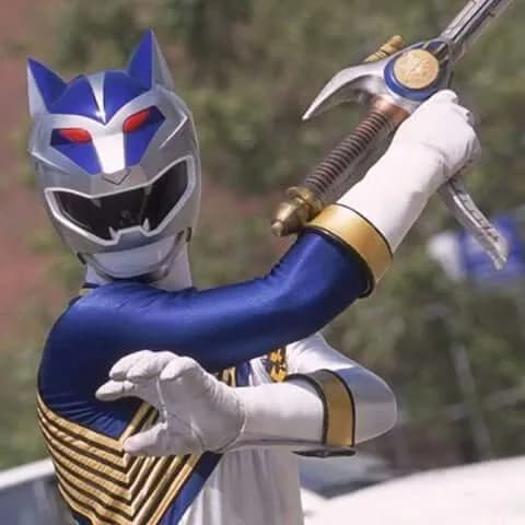 STL - Power Ranger Lobo Azul