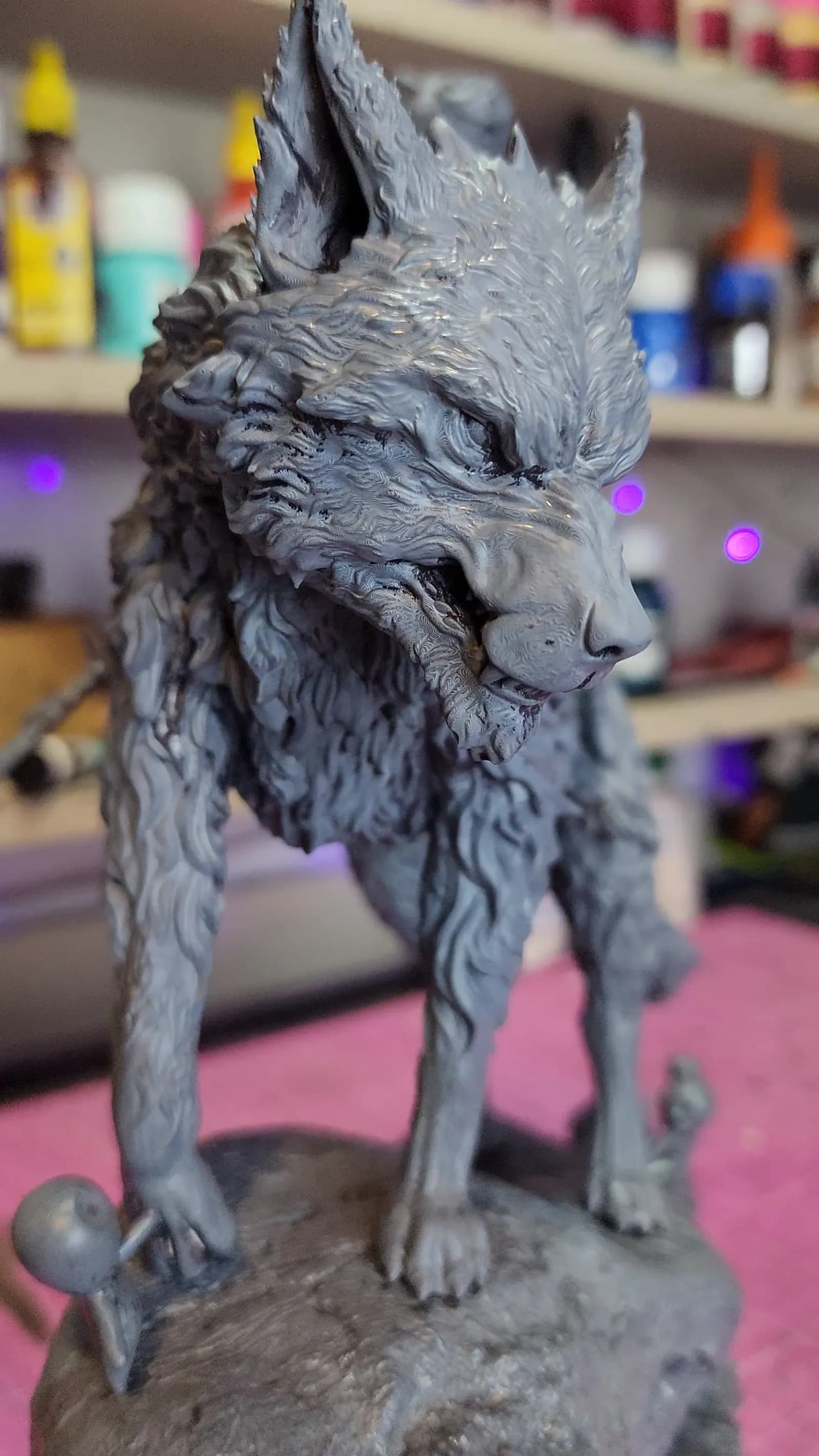 STL - Princesa Mononoke en lobo