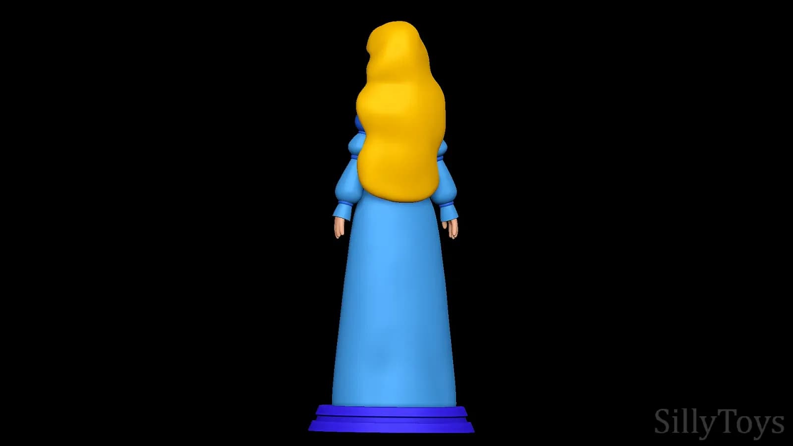 STL - Princesa Odette El Cisne Princesa render 2