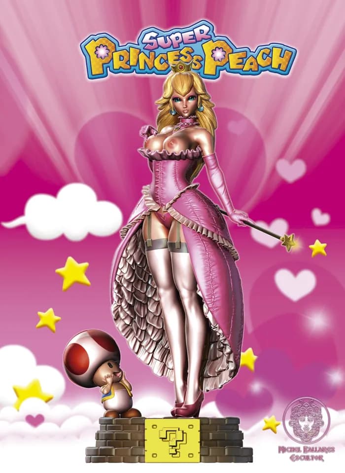 STL - Princesa Peach Sexy
