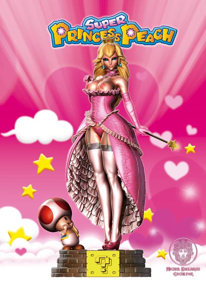 STL - Princesa Peach Sexy