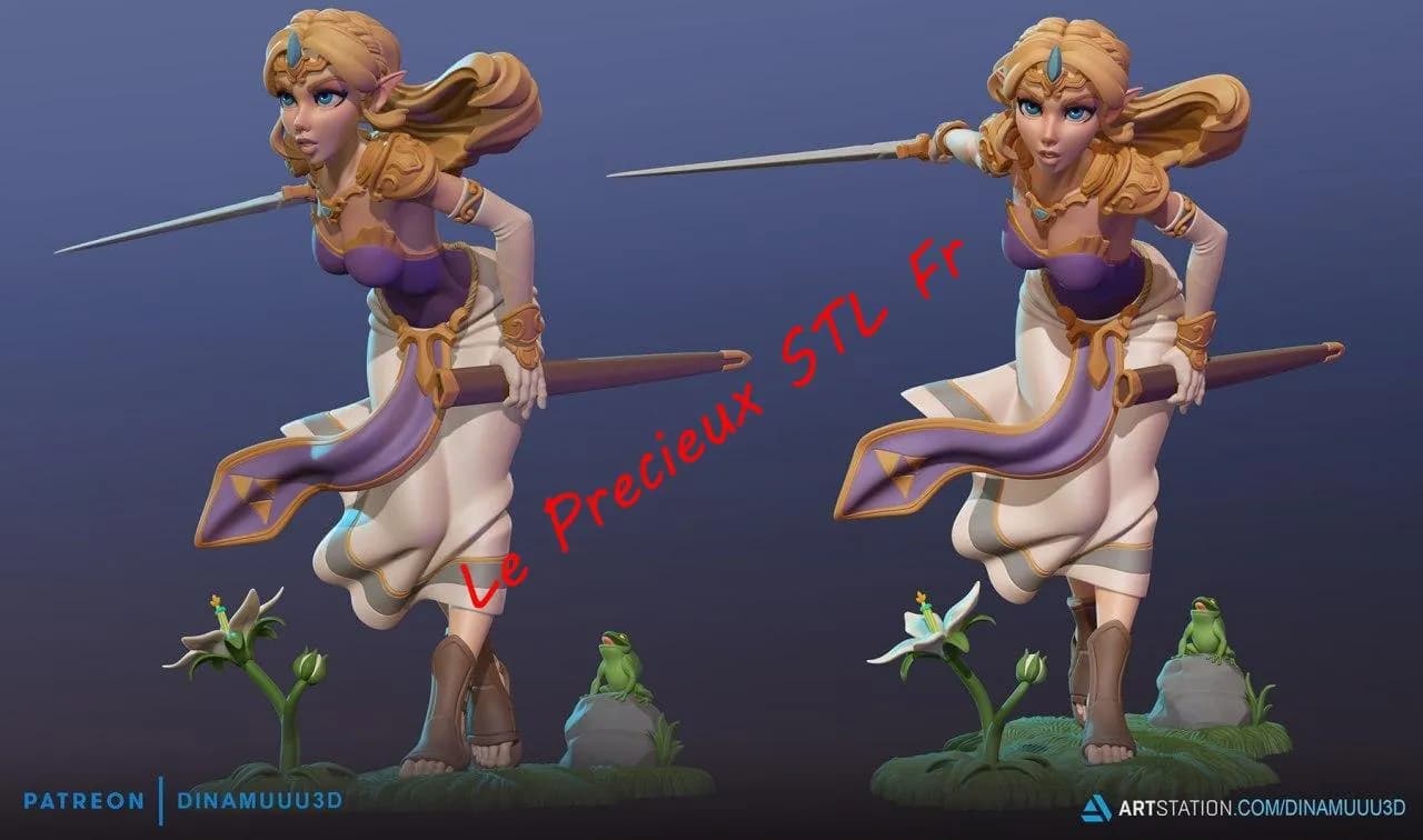 STL - Princesa Zelda BotW