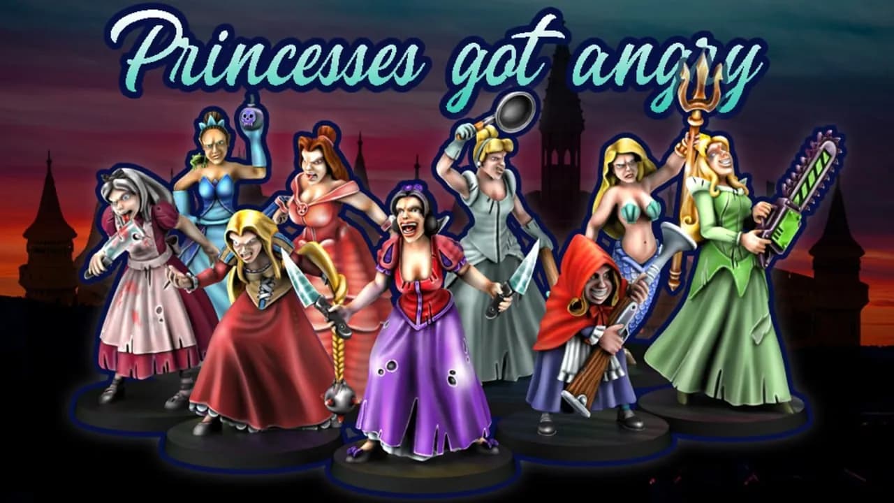 STL - Princesas Enojadas Pack