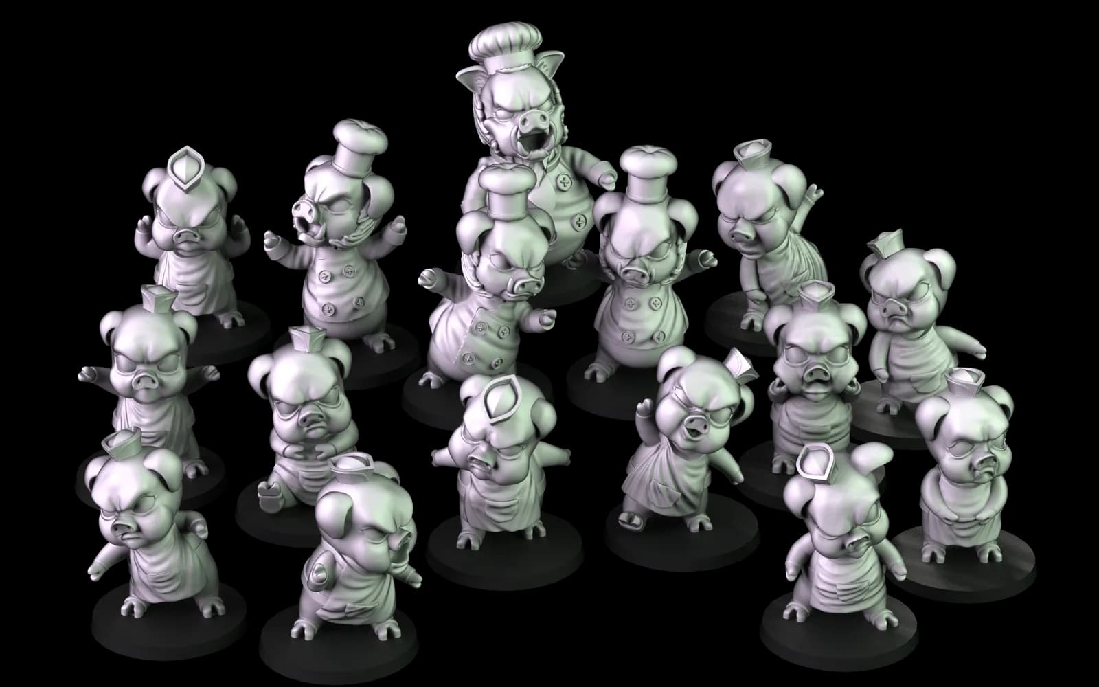 STL - Princesas Enojadas Pack