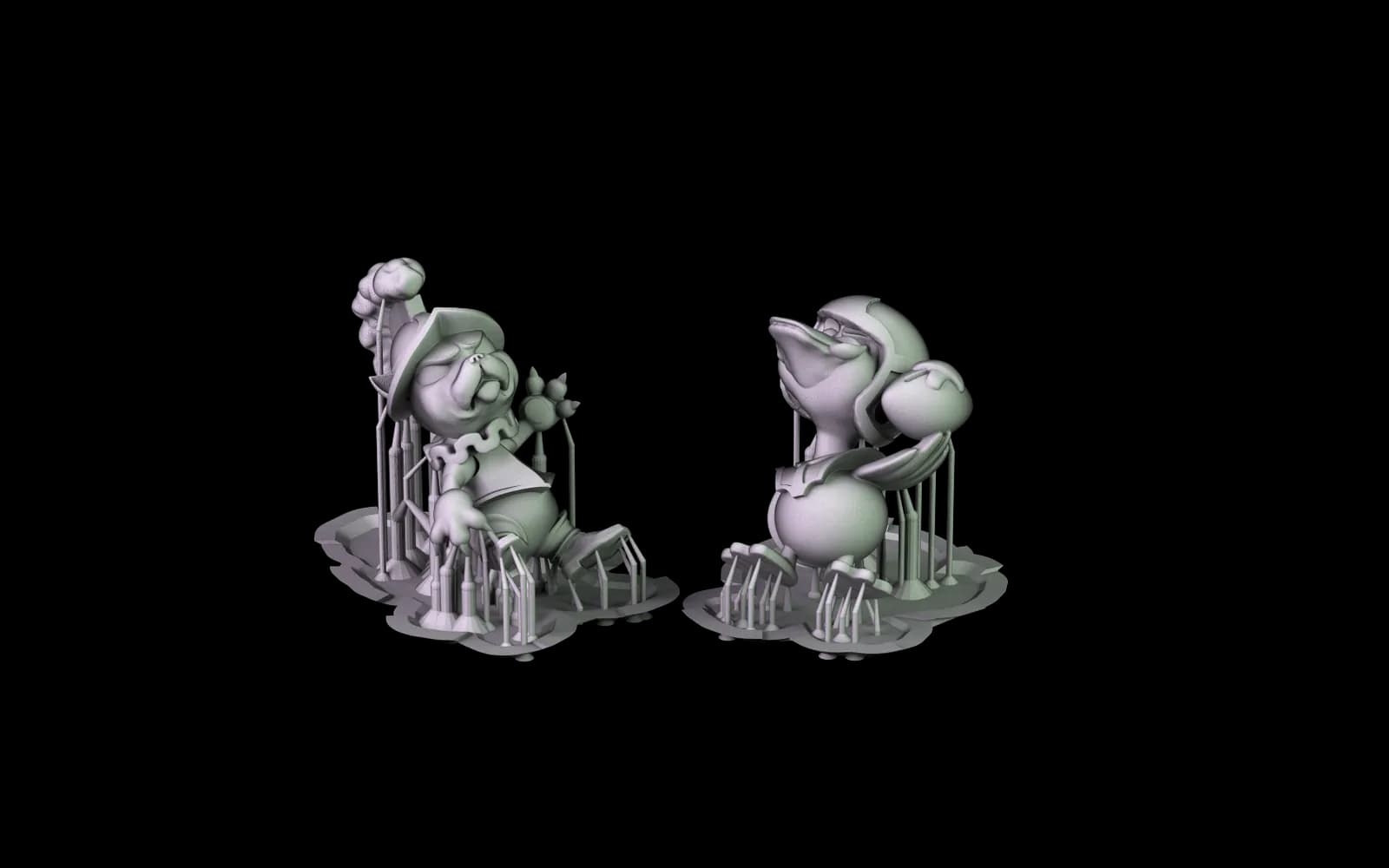 STL - Princesas Enojadas Pack