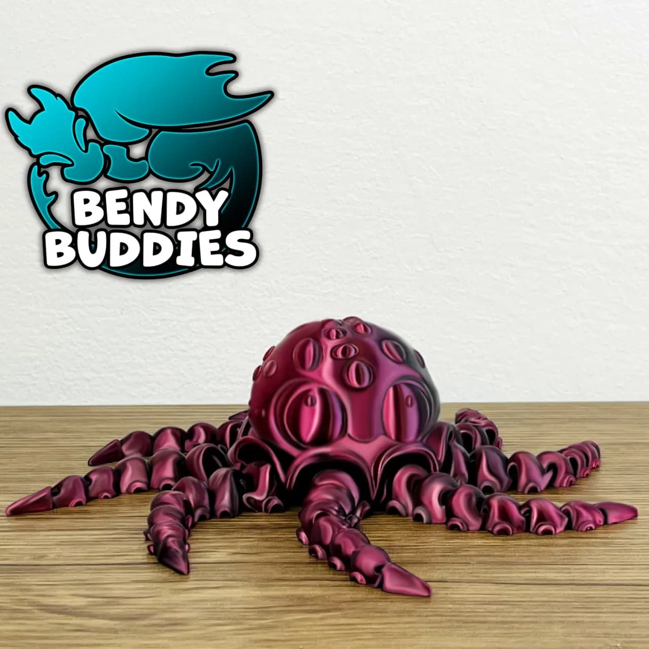 STL - Pulpo Articulado Flexible render 3