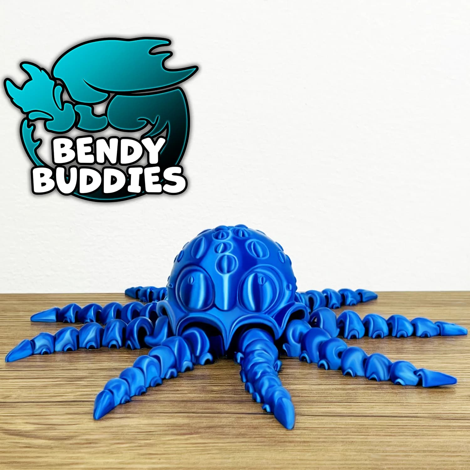 STL - Pulpo Articulado Flexible render 4