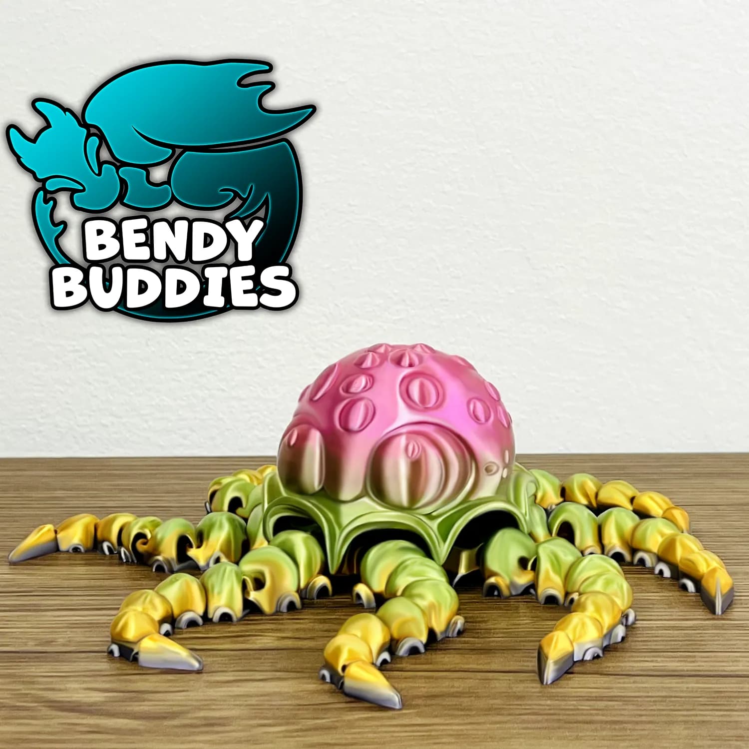STL - Pulpo Articulado Flexible render 5