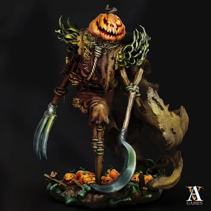 STL - pumpkin horror