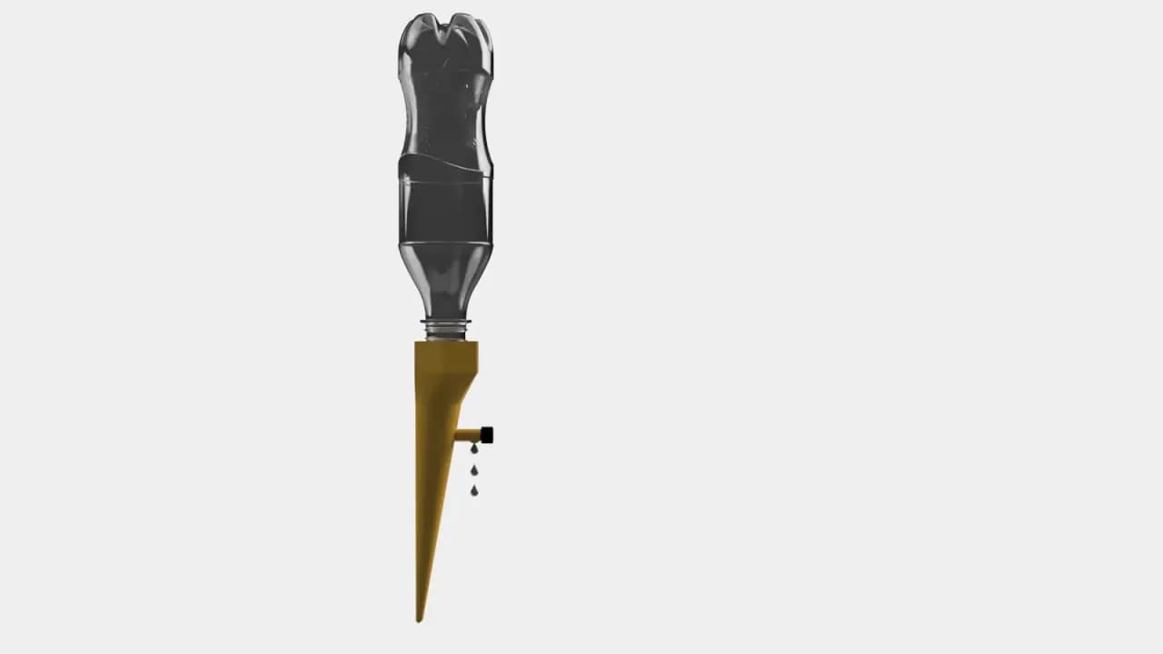 STL - Adjustable Self Watering Spike