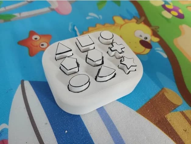 STL - Puzzle de formas para niños