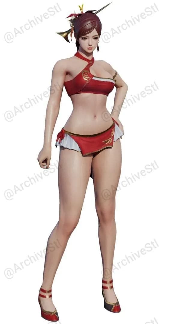 STL - pyran render 2