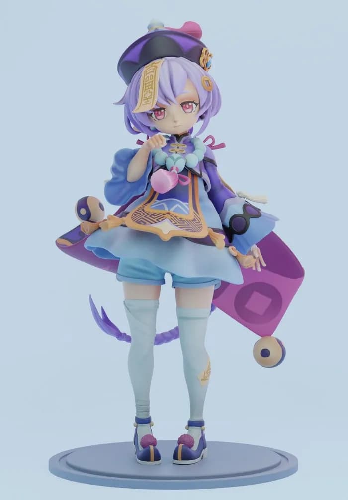 STL - qiqi genshin impact parts