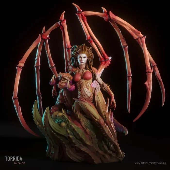 STL - qoblades torrida 1 10 scale render 4