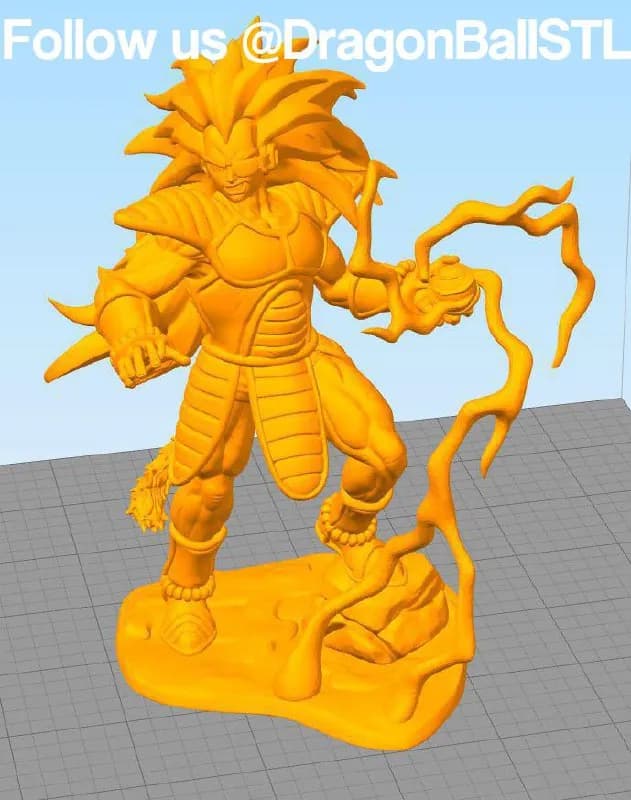 STL - Raditz Super Saiyan 3