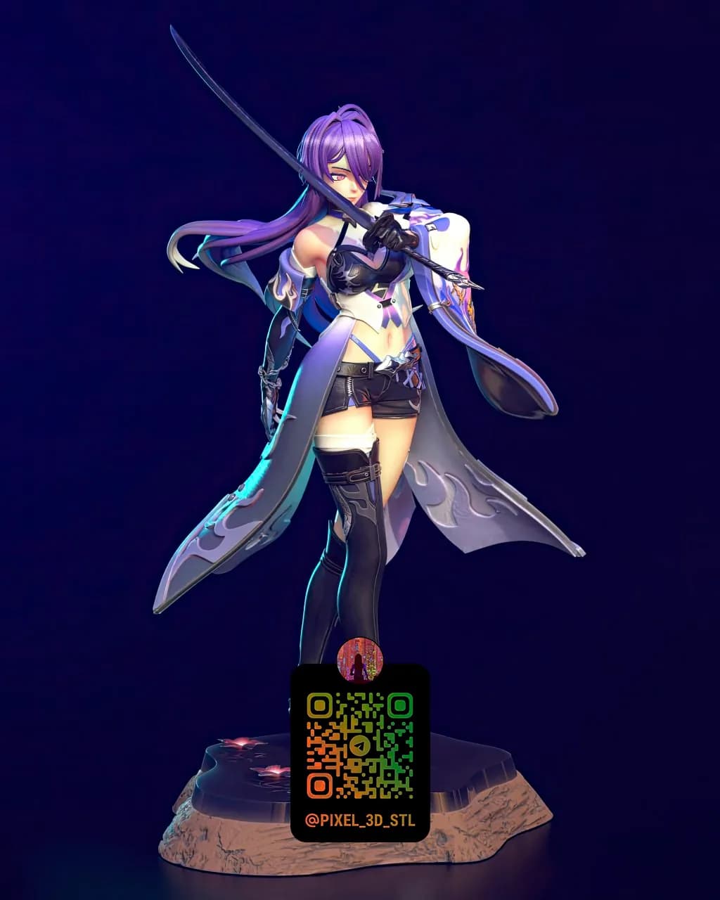 STL - Raiden Shogun Genshin Impact 2