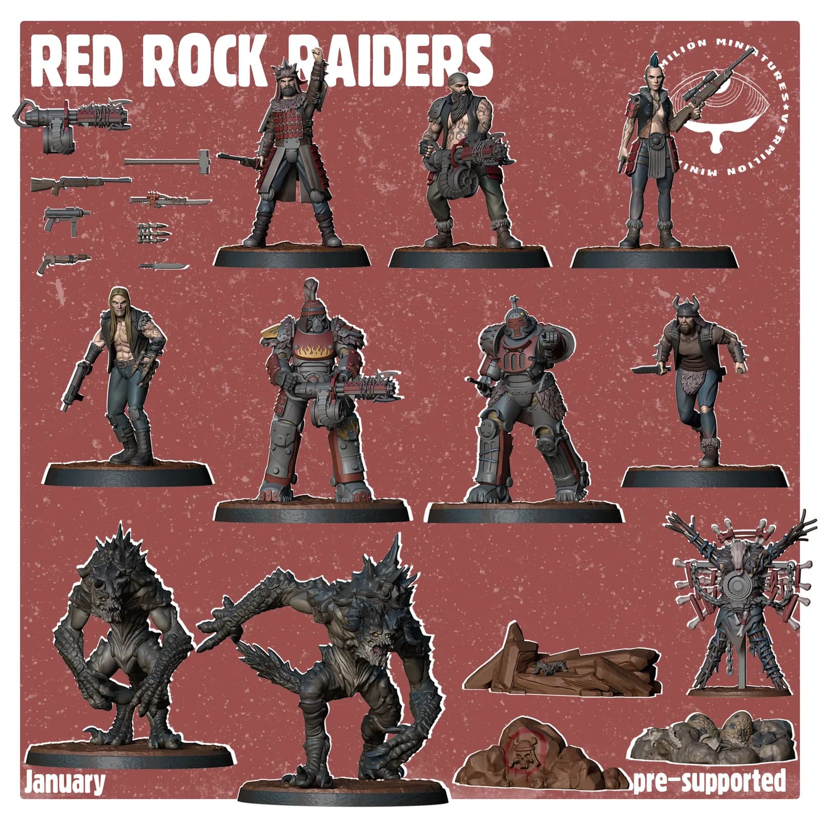 STL - Raiders de Piedra Roja