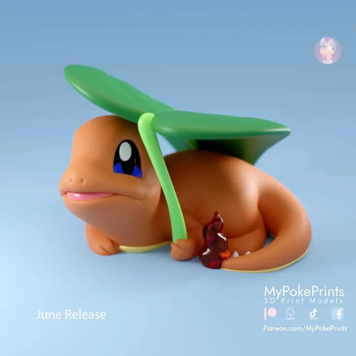 STL - rainy charmander