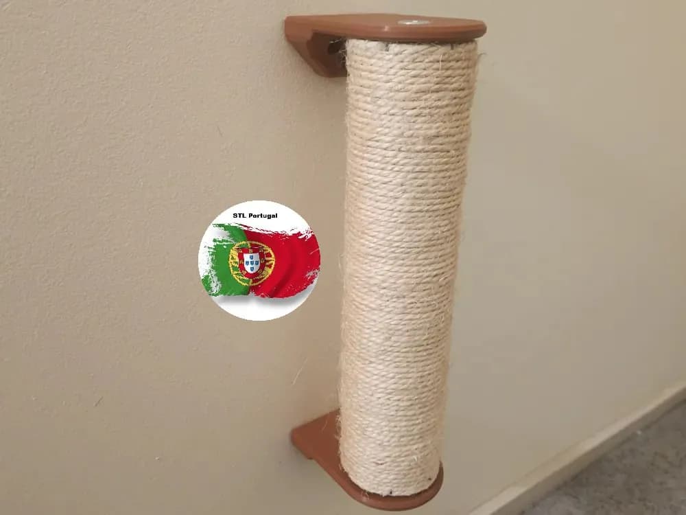 STL - Rascador para gatos de pared