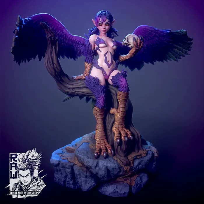 raw vivi the harpy