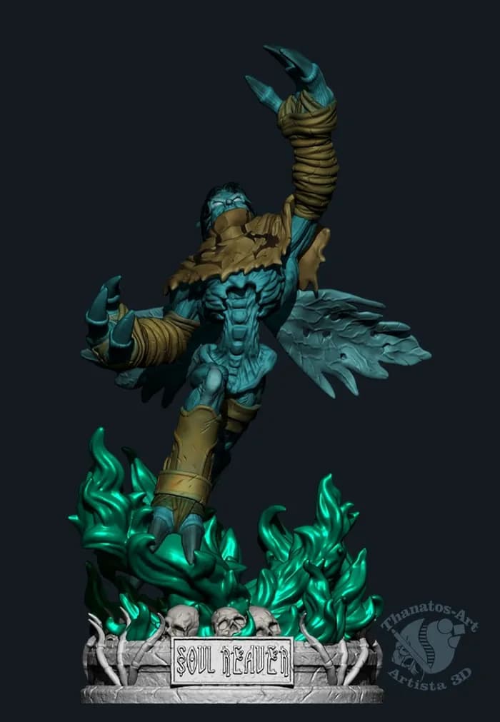 STL - Raziel Soul Reaver 2