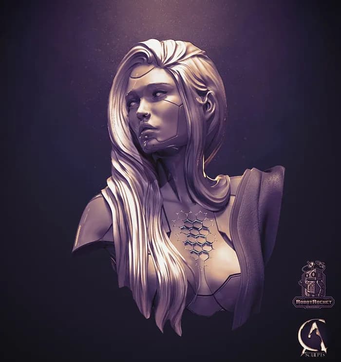 STL - re konnect bust
