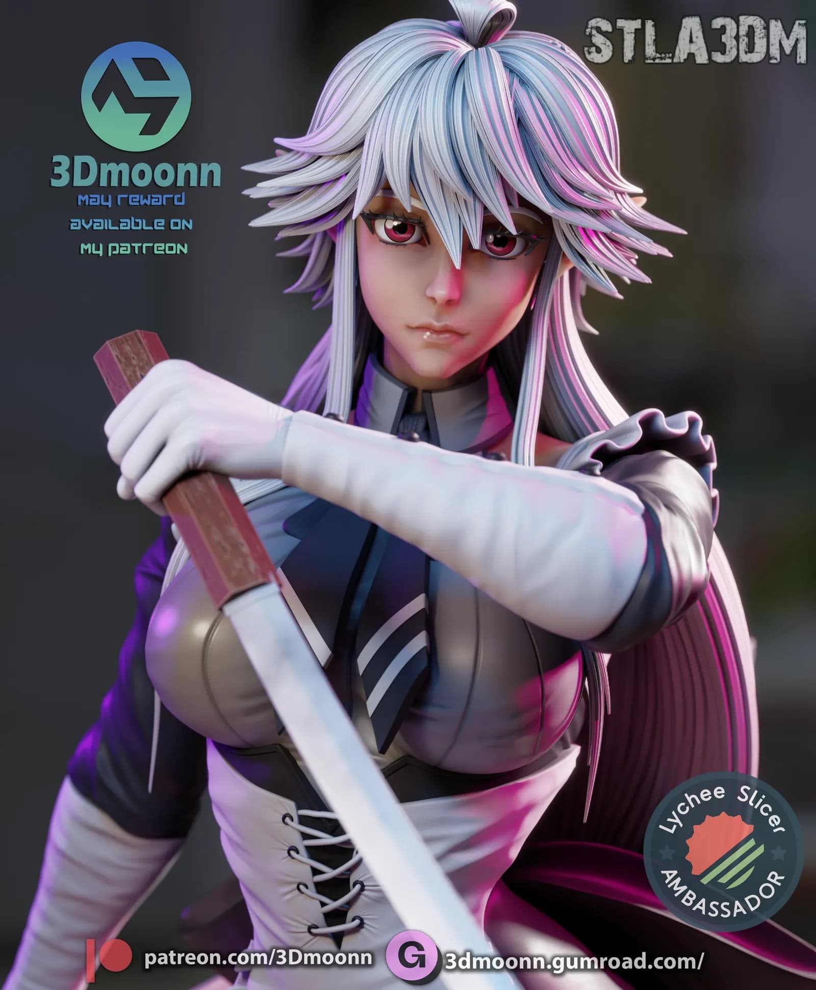 STL - Reanette Elfelt render 5
