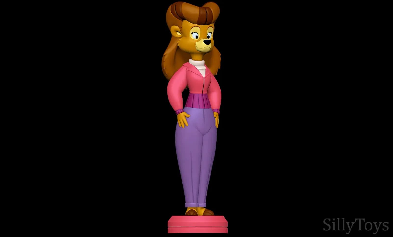 STL - Rebecca Cunningham de TaleSpin render 4