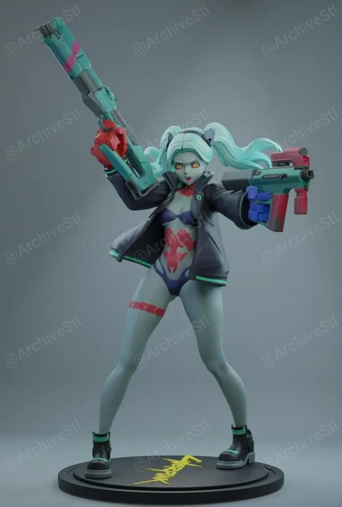STL - Rebecca de Cyberpunk: Edgerunners